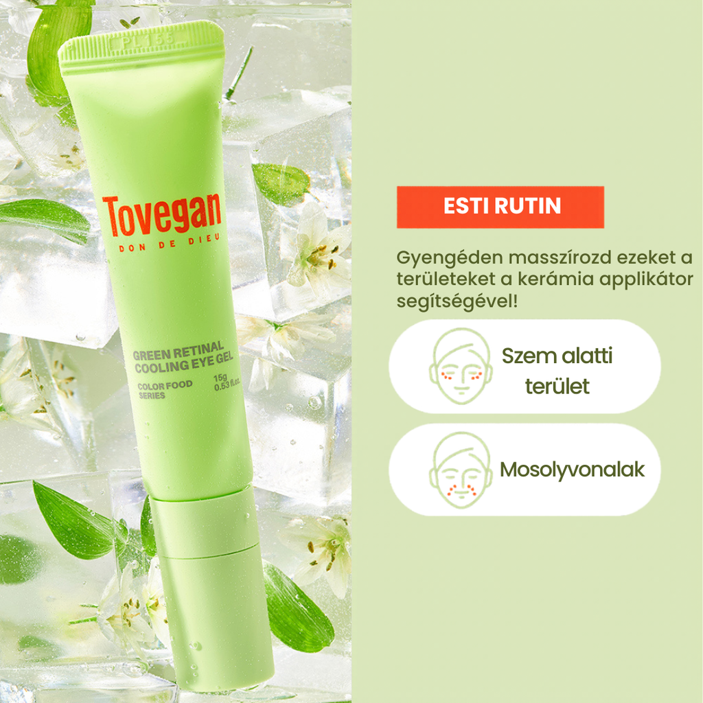 Tovegan - Color Food Series Green Retinal Cooling Eye Gel