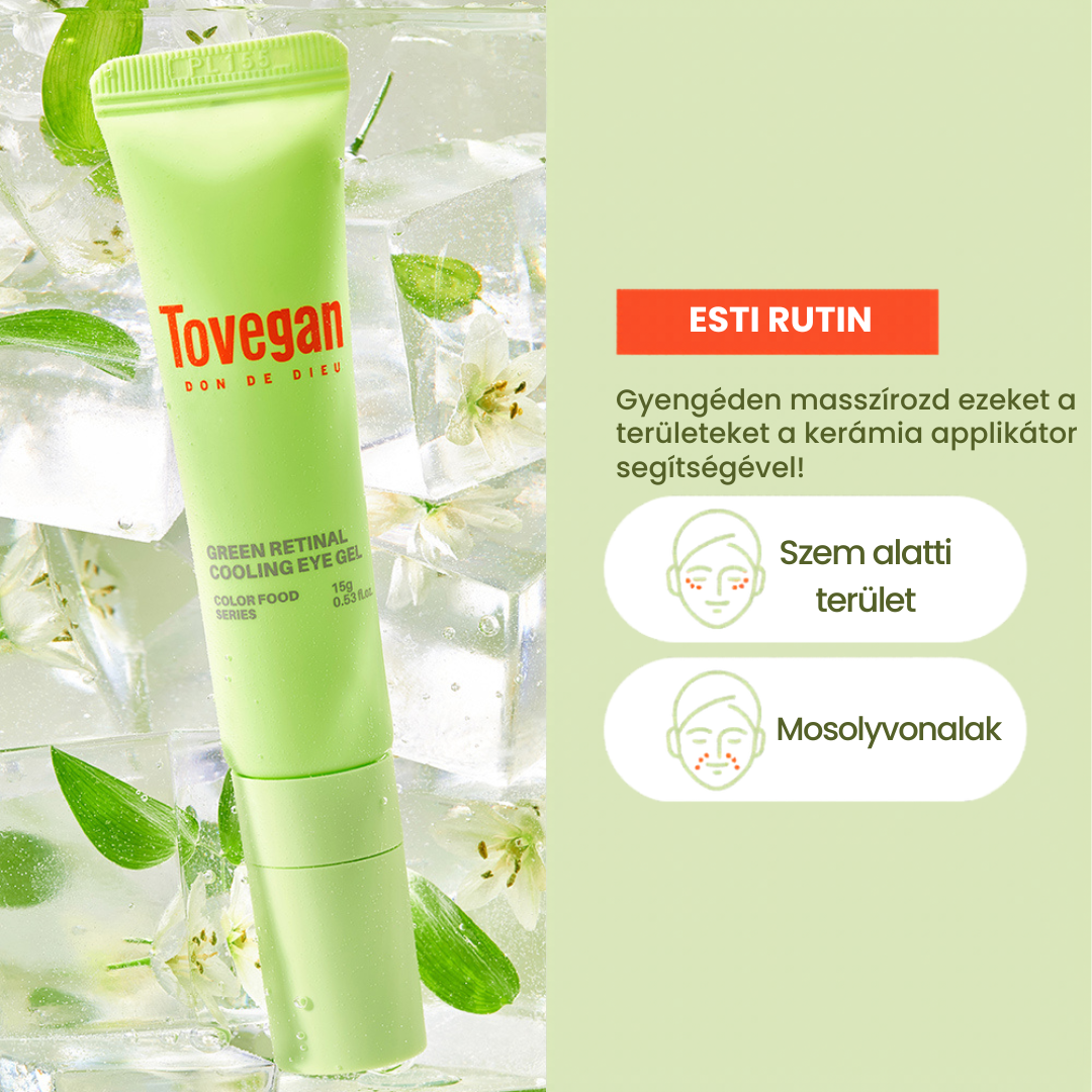 Tovegan - Color Food Series Green Retinal Cooling Eye Gel