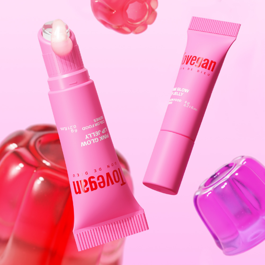 Tovegan - Color Food Series Pink Glow Lip Jelly