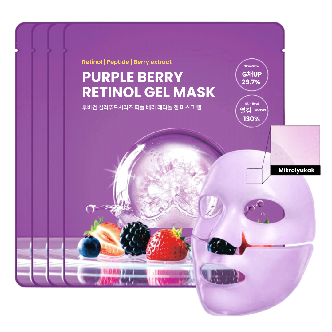 ToVegan - Colorfood Series Purple Berry Retinol Gel Mask