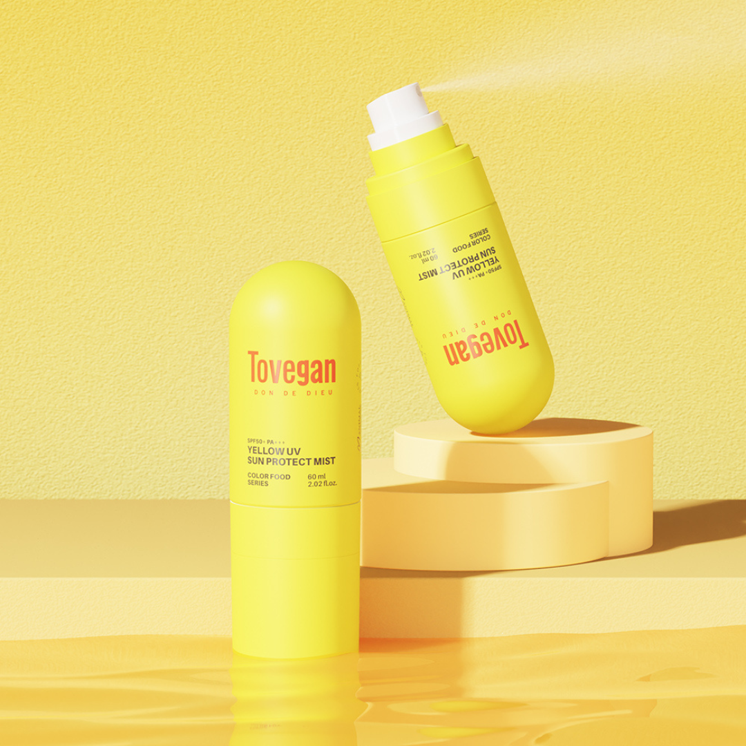 Tovegan - Yellow UV Sun Protect Mist SPF50+ Pa+++