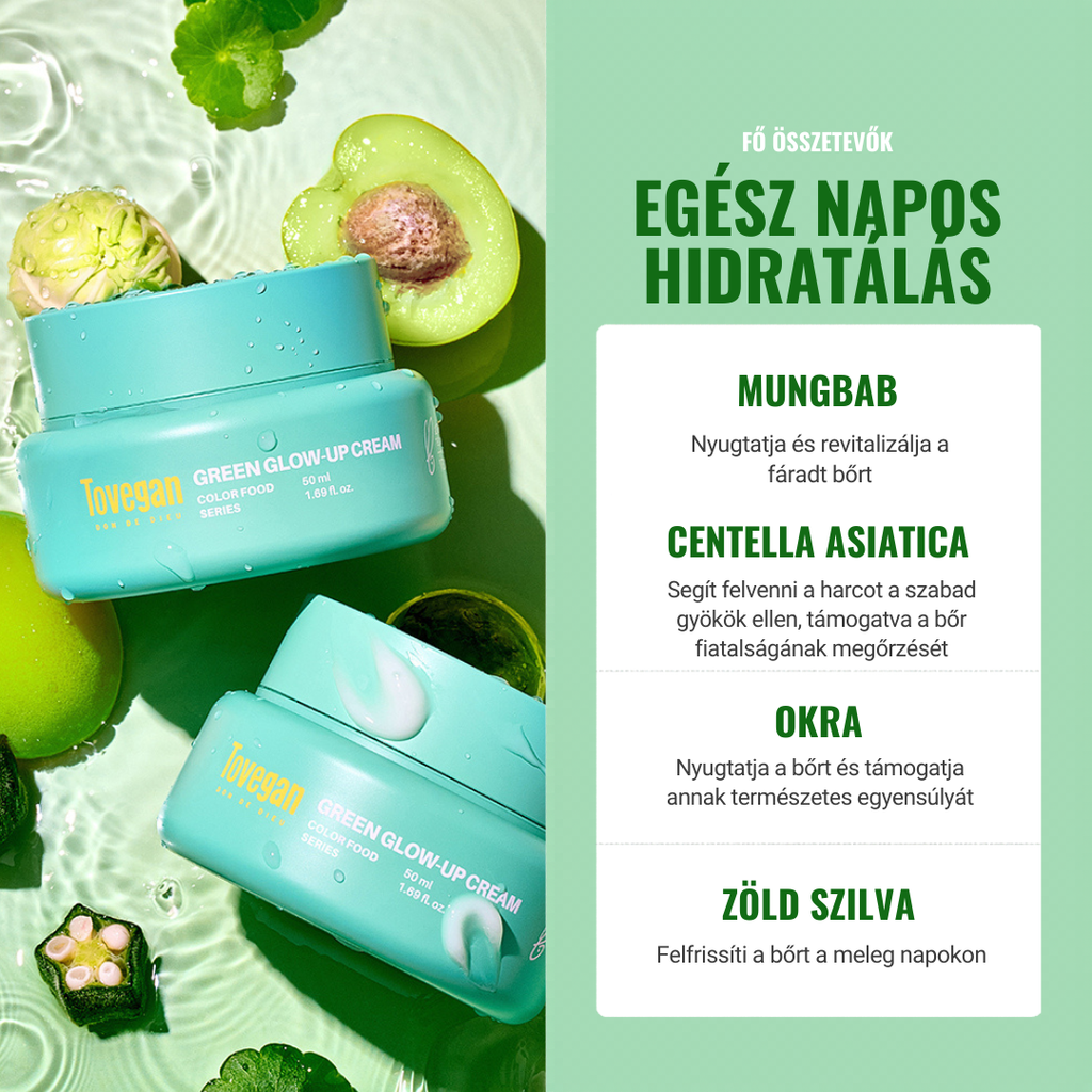 Tovegan - Green Glow-Up Cream